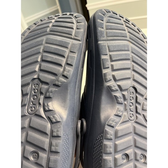 NWOT - Crocs Specialist II Clogs, Blue Rubber Slip On Men’s Size 11 - Picture 10 of 12